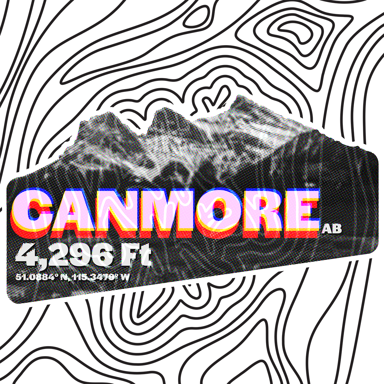Canmore Sticker "MISPRINT FX"