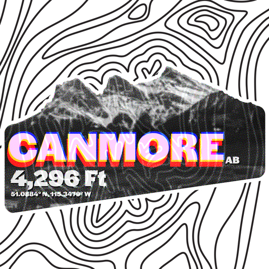 Canmore Sticker "MISPRINT FX"